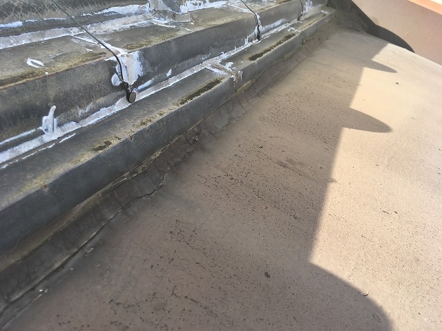 雨漏り原因に繋がりやすい棟